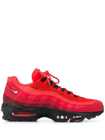 Shop Nike Air Max 95 Sneakers In Red
