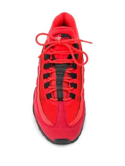 Shop Nike Air Max 95 Sneakers In Red
