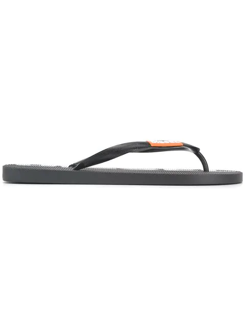 diesel denim flip flops