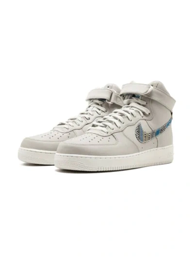 Nike Air Force 1 High '07 Lv8 Sneakers In Grey