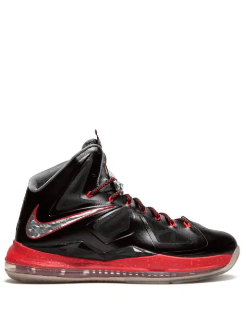 lebron high top shoes