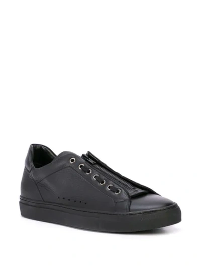 Shop Nicolas Andreas Taralis Axel Low Top Sneakers In Black