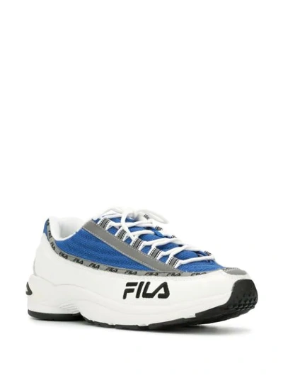 Shop Fila Dragster Sneakers In Blue