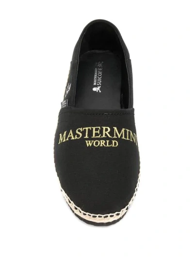 Mastermind Japan Mastermind World Black Suicoke Edition Jass-mm-wld Espadrilles In Black
