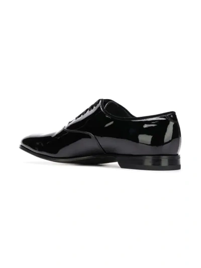 Shop Ferragamo Classic Oxford Shoes In Black