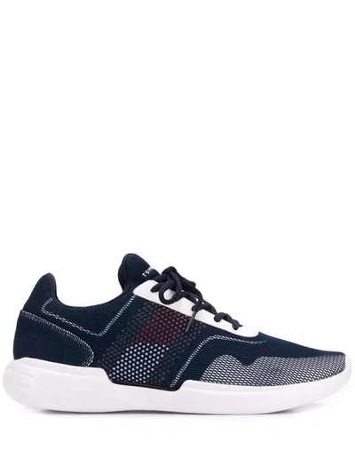 Shop Tommy Hilfiger Corporate Sneakers In Blue