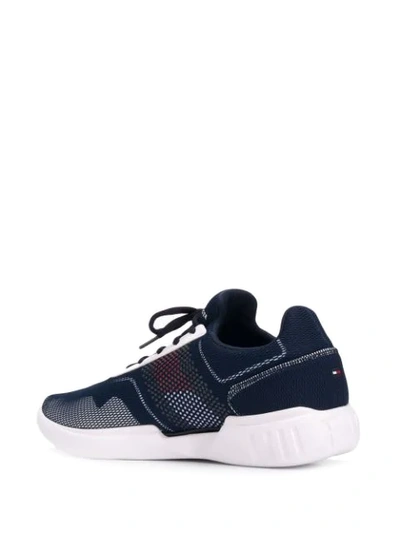 Shop Tommy Hilfiger Corporate Sneakers In Blue