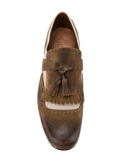 Shop Church's Shanghai Loafers In Brown