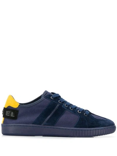 Shop Diesel S-millenium Lo-top Sneakers In Blue
