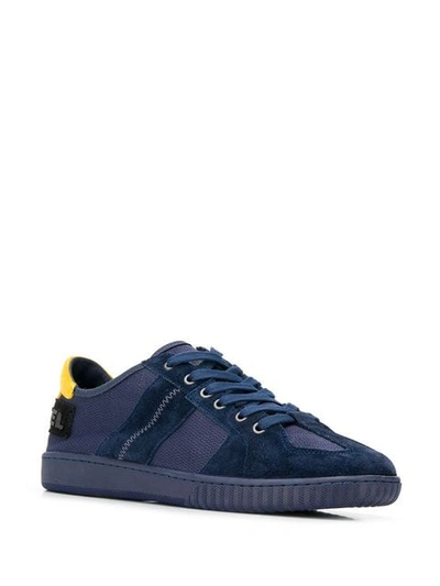 Shop Diesel S-millenium Lo-top Sneakers In Blue