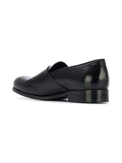 Shop Leqarant Buckled Monk Shoes In Black
