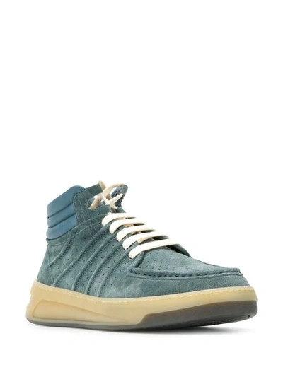 Shop Acne Studios Bartos M S Retro Sneakers - Blue