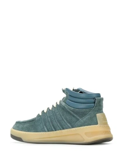 Shop Acne Studios Bartos M S Retro Sneakers - Blue