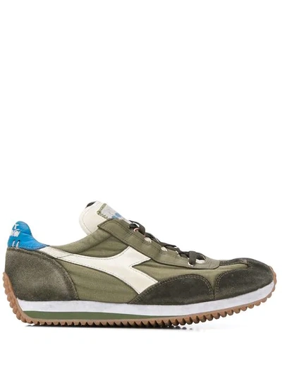 Shop Diadora Equipe H Dirty Sw Sneakers In Green