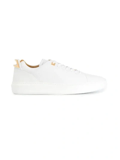 Shop Buscemi Uno Sneakers In White