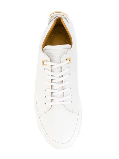 Shop Buscemi Uno Sneakers In White