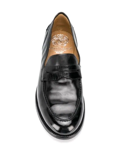 Shop Alberto Fasciani Classic Loafers - Black