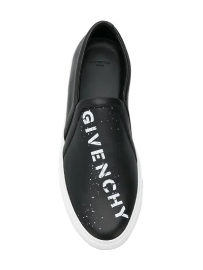 Shop Givenchy Slip-on Trainers In Black