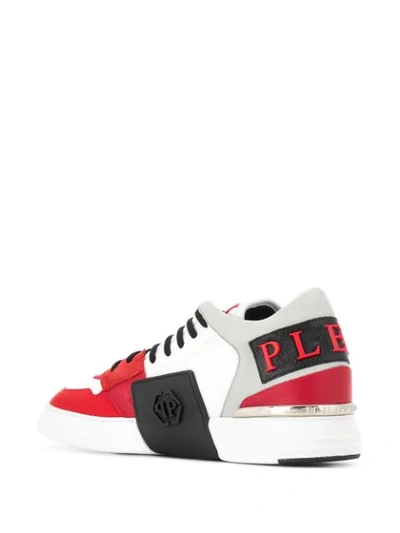 Shop Philipp Plein Low-top Original Sneakers In Red