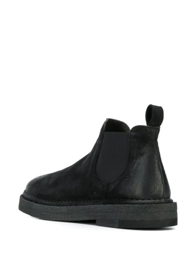MARSÈLL LOW RISE ANKLE BOOTS - 黑色
