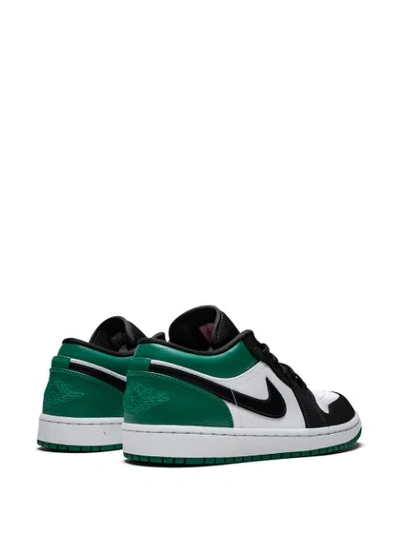 Shop Jordan Air  1 Low "mystic Green" Sneakers In White