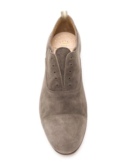 Shop Officine Creative Revien Oxford Shoes In Grey