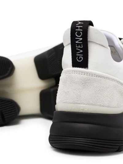 Shop Givenchy Jaw Contrast Sneakers In Yellow