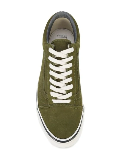 Shop Vans Sk8 Sneakers In Green