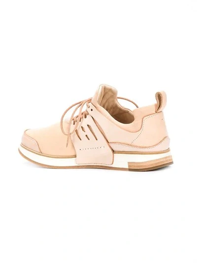Shop Hender Scheme Panelled Lace-up Sneakers In Neutrals