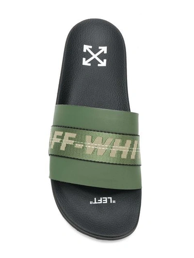 Shop Off-white White In 4343 Military Green