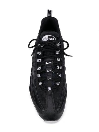Shop Nike Air Max 95 Premium Sneakers In Black