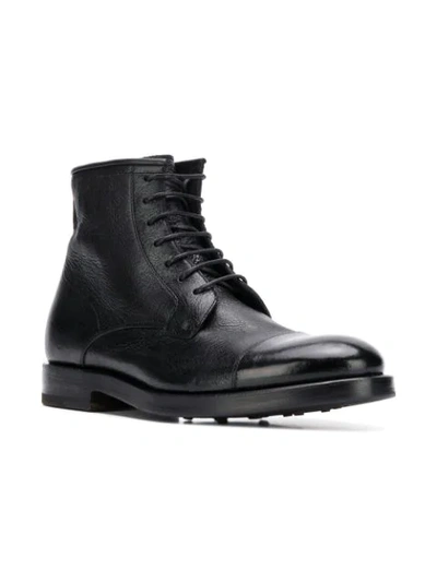 Shop Henderson Baracco Ankle High Boots In Black