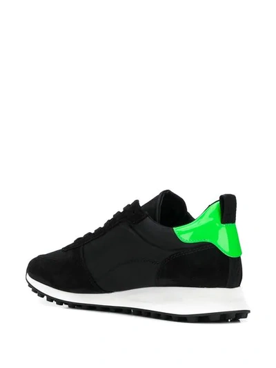 Shop Dsquared2 Runner Hiking Sneakers In M1434 Black
