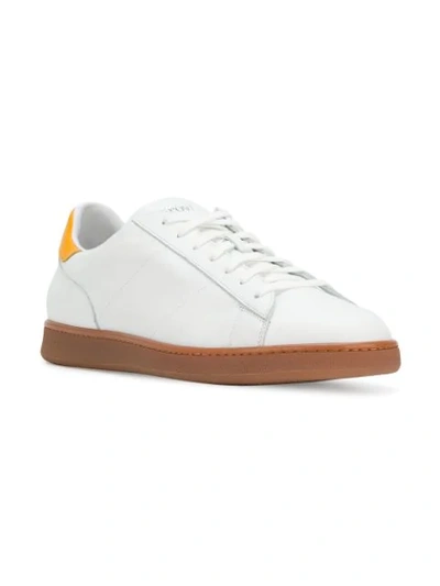 Shop Rov Glitter Platform Sneakers - White