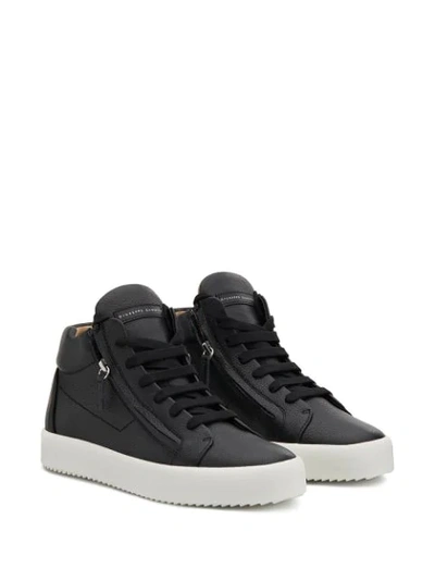 Shop Giuseppe Zanotti Justy Sneakers In Black