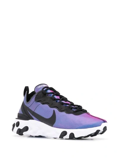 Shop Nike React Element Sneakers In Purple