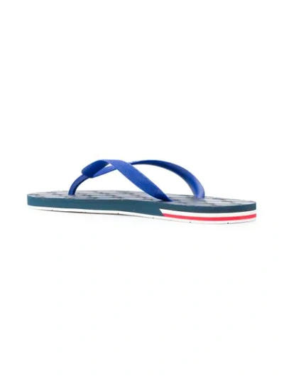 Shop Moncler 'kilian' Flip-flops In Blue