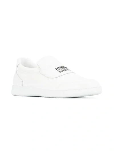Shop Joshua Sanders Slip-on Sneakers In White