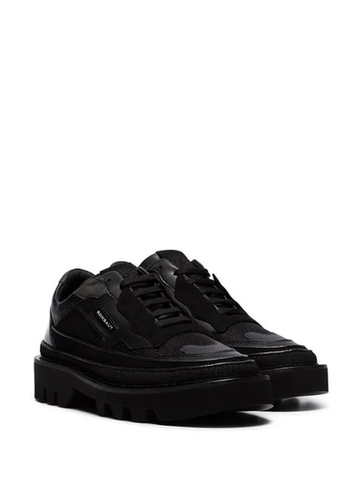 Shop Rombaut Protect Hybrid Vegan Leather Low-top Sneakers In Black