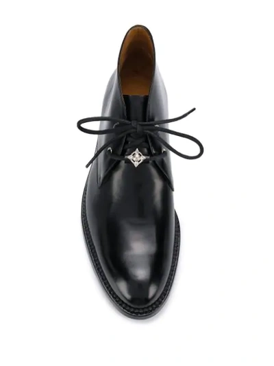 Shop Toga Virilis Polido Silver-tone Detail Boots In Black