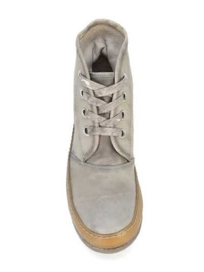 Shop A Diciannoveventitre S3 Hi Top Sneakers In Grey