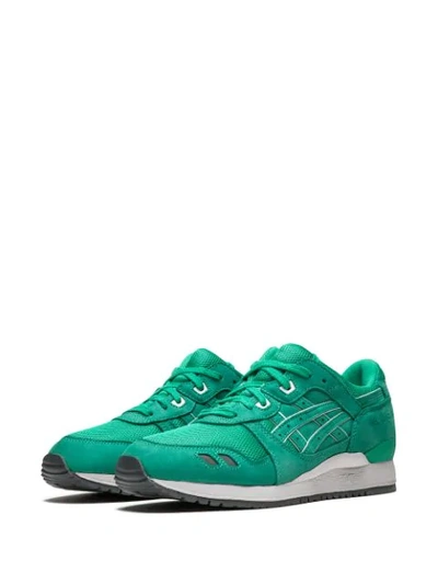 Shop Asics Gel Lyte 3 Sneakers In Green