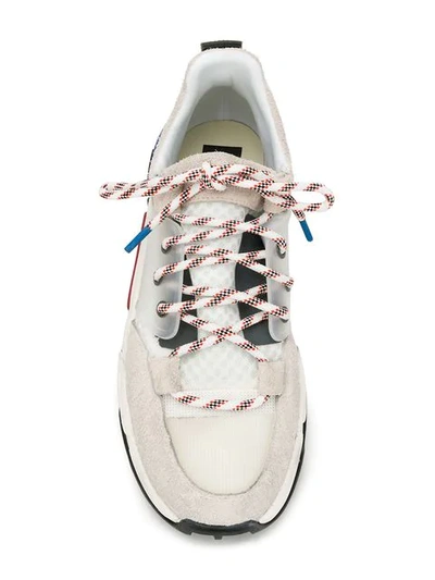 Shop Diesel Technical Runner Sneakers In White