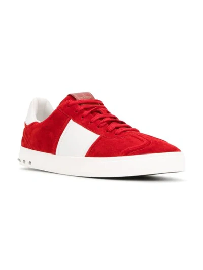 Shop Valentino Garavani Flycrew Sneakers In Red