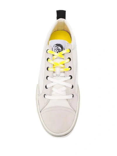 Shop Diesel Low-top Sneakers In White