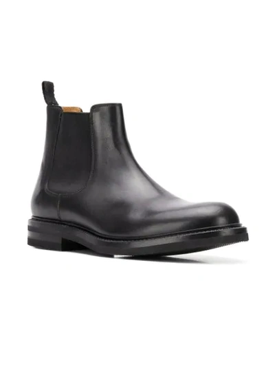 Shop Green George Chelsea Boots - Black