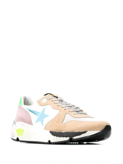 GOLDEN GOOSE DELUXE BRAND RUNNING SOLE SNEAKERS - 大地色