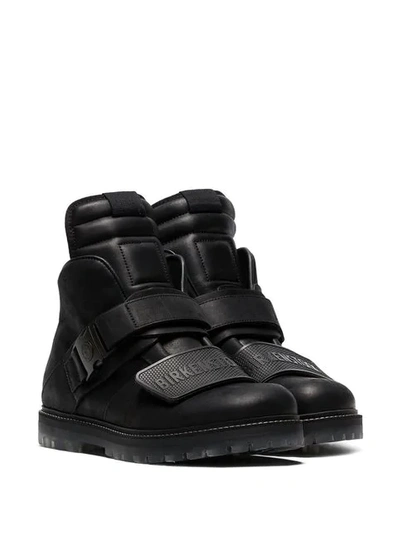 Shop Rick Owens Black Rotterhiker Boots