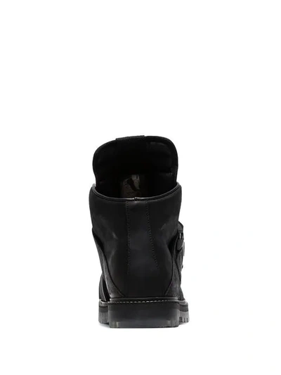 Shop Rick Owens Black Rotterhiker Boots