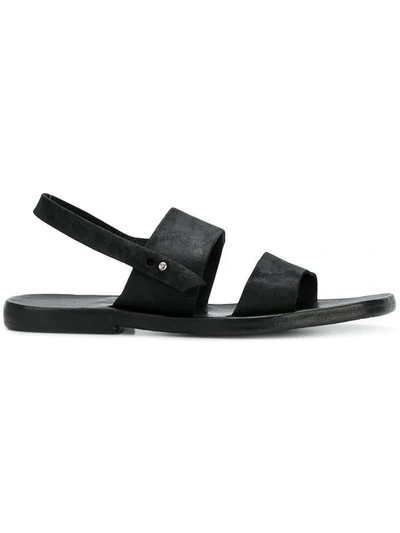 Shop Dimissianos & Miller Slingback Strap Sandals In Black